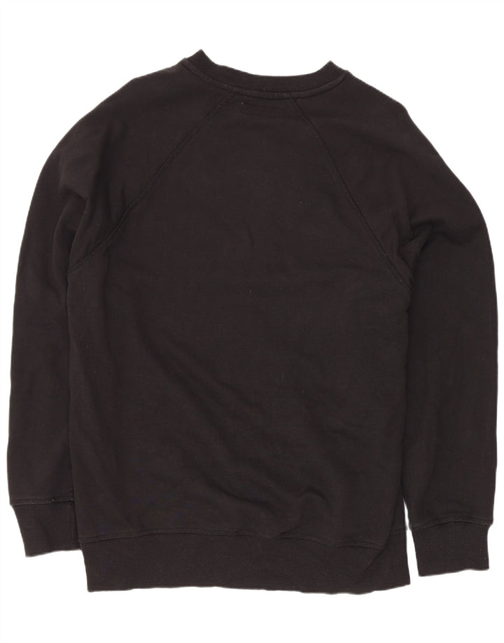 Caterpillar Mens Graphic Sweatshirt Jumper Medium Black Cotton