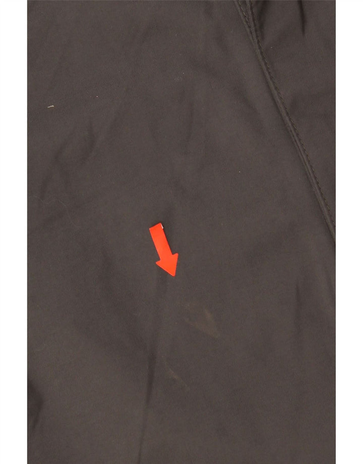 Jack Wolfskin Mens Rain Jacket UK 36/38 Medium Grey Colourblock Polyamide