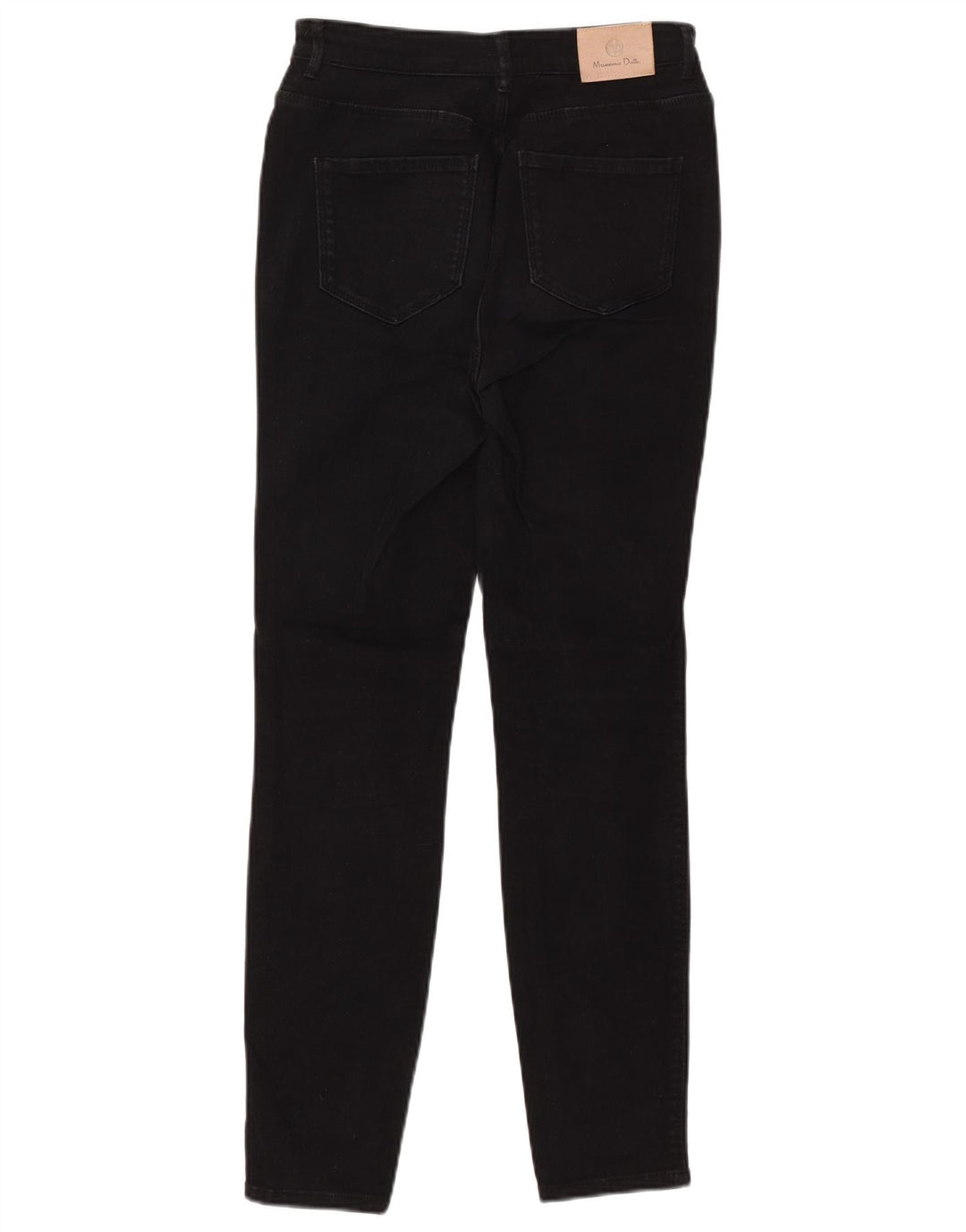 MASSIMO DUTTI Womens Skinny Jeans EU 36 XS W26 L28 Black Cotton