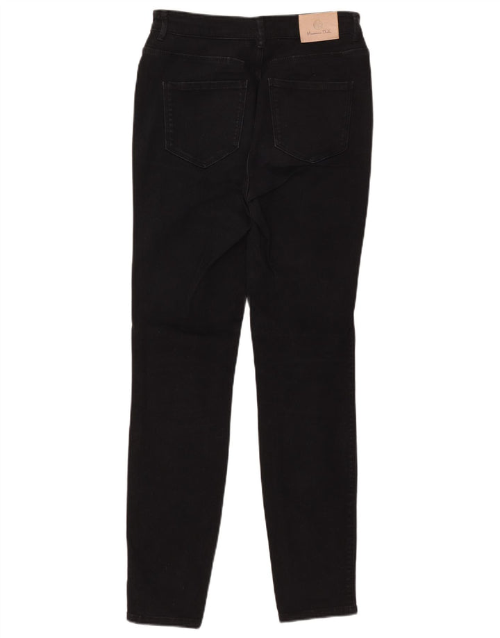 MASSIMO DUTTI Womens Skinny Jeans EU 36 XS W26 L28 Black Cotton