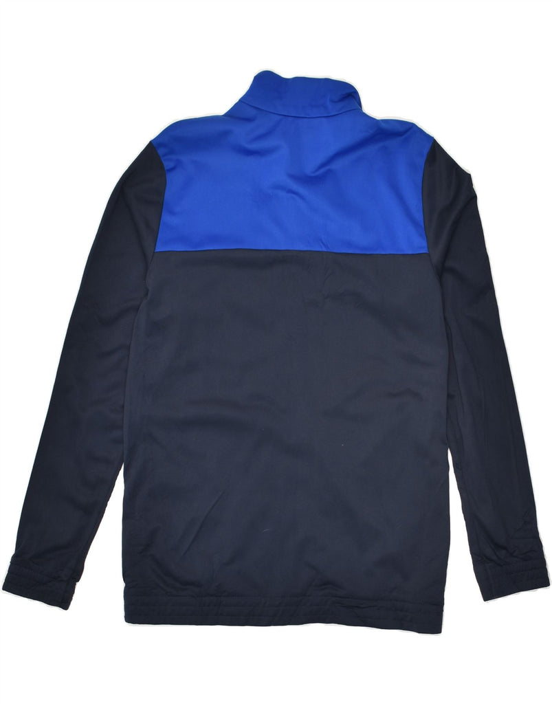 ADIDAS Boys Tracksuit Top Jacket 14-15 Years Navy Blue Colourblock | Vintage Adidas | Thrift | Second-Hand Adidas | Used Clothing | Messina Hembry 