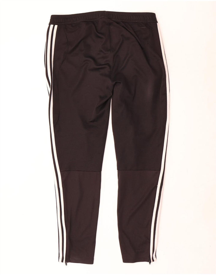Adidas Womens Climacool Tracksuit Trousers UK 16/18 Large Black Polyester
