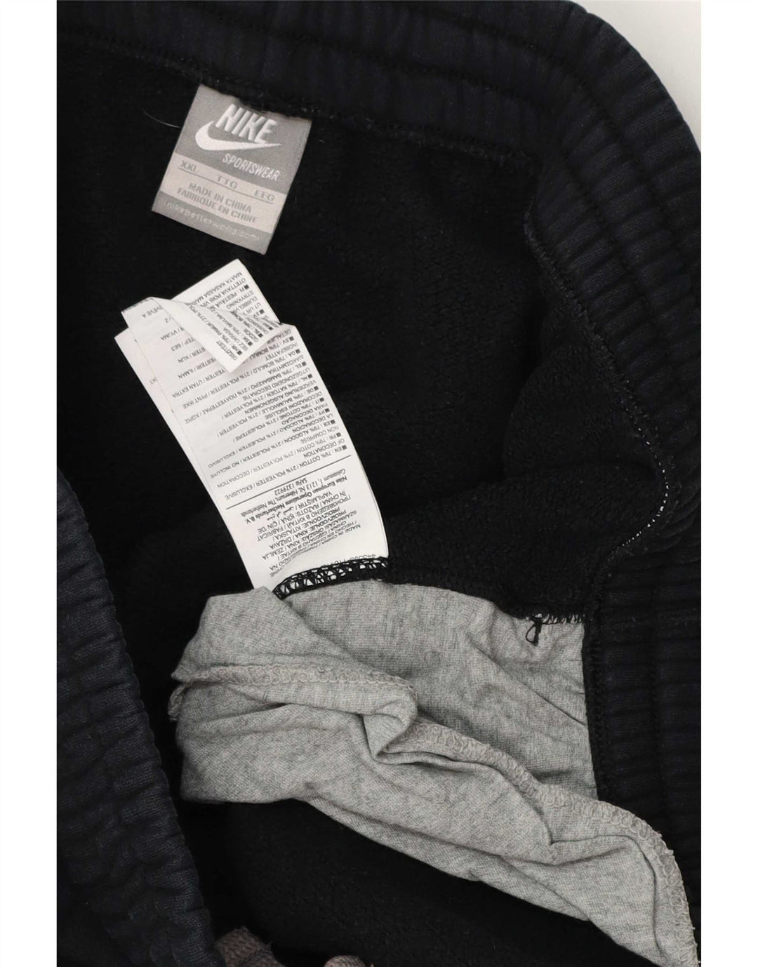 Nike Mens Tracksuit Trousers Joggers 2XL Black Cotton
