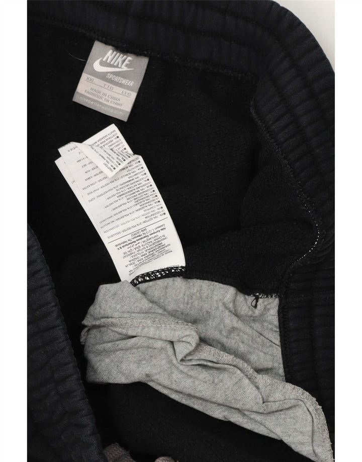 Nike Mens Tracksuit Trousers Joggers 2XL Black Cotton