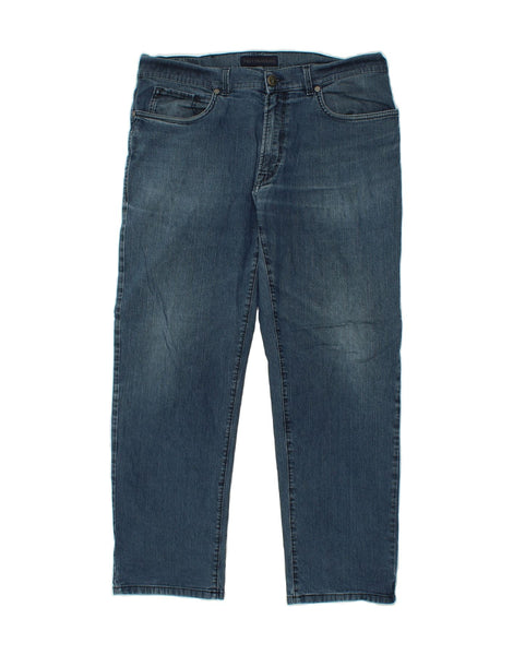 TRUSSARDI Mens Straight Jeans W36 L28 Blue Cotton – Messina Hembry