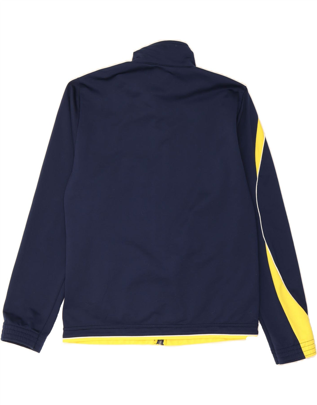 ERREA Mens Tracksuit Top Jacket Medium Navy Blue Colourblock Polyester Vintage Errea and Second-Hand Errea from Messina Hembry 