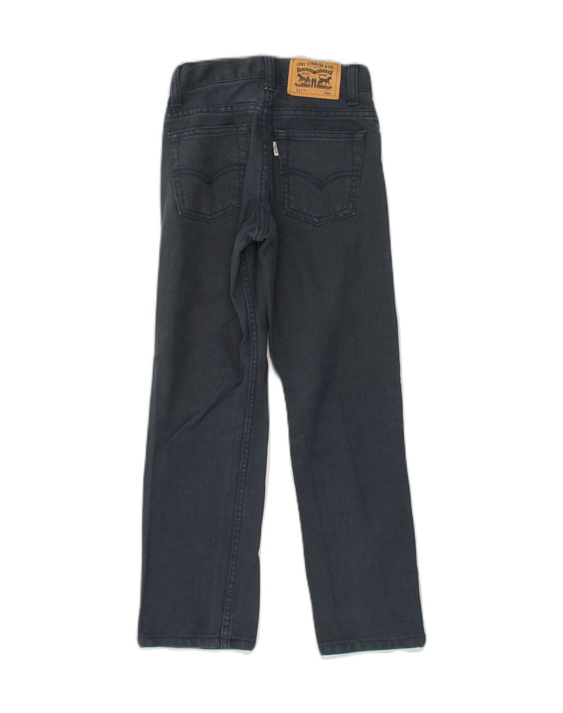 LEVI'S Boys 511 Slim Casual Trousers 5-6 Years W20 L21  Navy Blue Cotton | Vintage Levi's | Thrift | Second-Hand Levi's | Used Clothing | Messina Hembry 