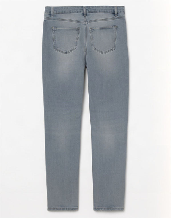 M&Co Womens Slim Jeans UK 14 Large W32 L29 Blue Cotton