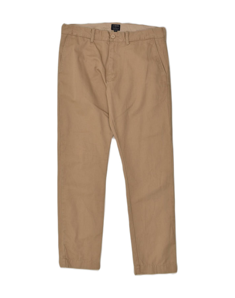 J. CREW Mens The Driggs Slim Chino Trousers W31 L30 Beige Cotton | Vintage J. Crew | Thrift | Second-Hand J. Crew | Used Clothing | Messina Hembry 