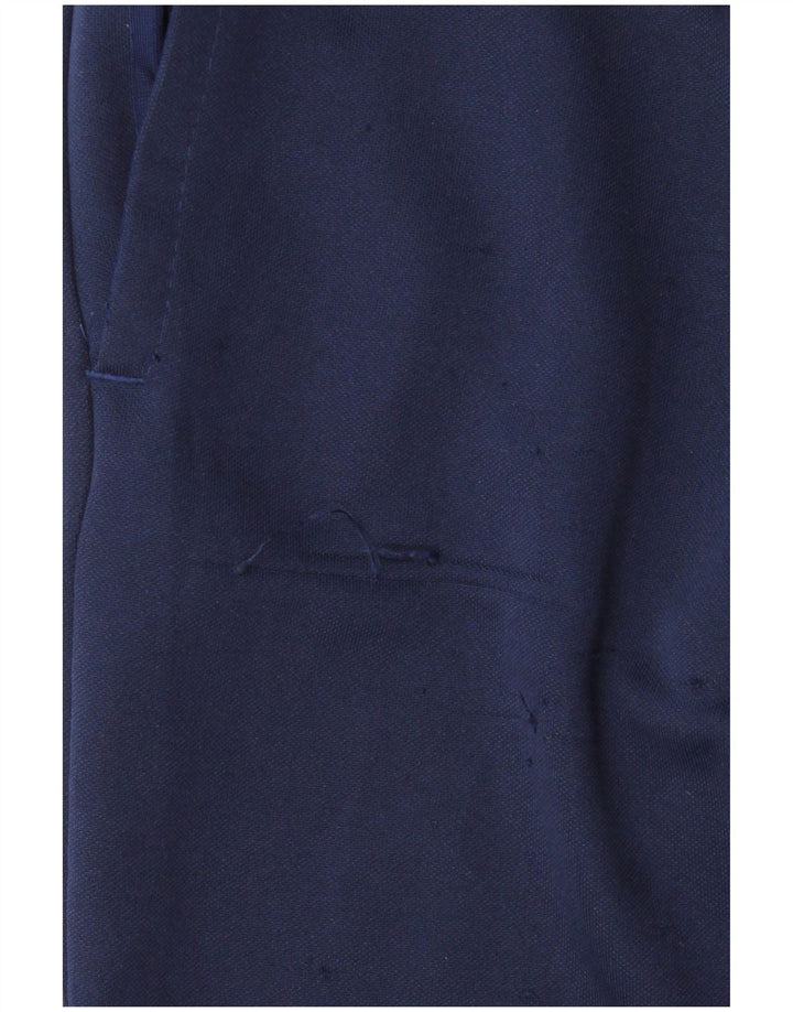 Adidas Mens Aeroready Tracksuit Trousers Large Navy Blue Polyester