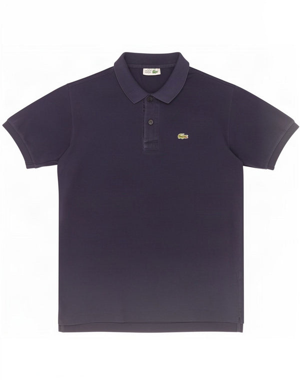Lacoste Mens Polo Shirt Size 6 XL Navy Blue Cotton