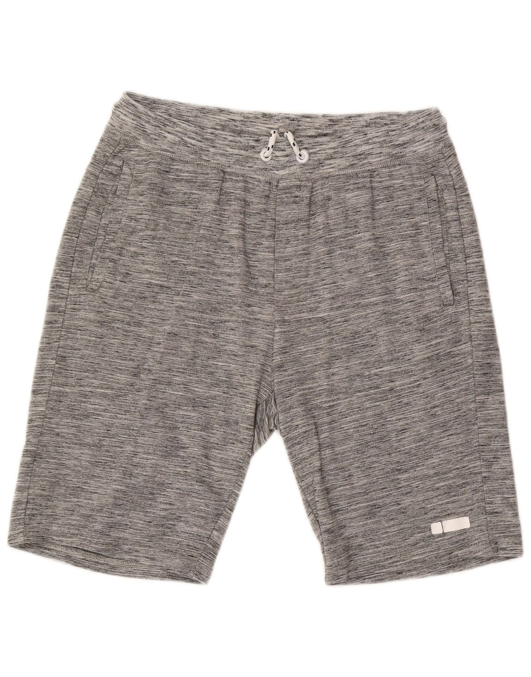 Freddy Mens Sport Shorts Large Grey Flecked Cotton