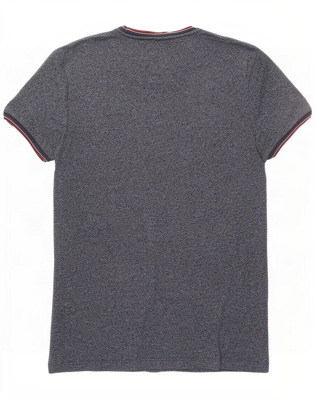 Jack Wills Mens T-Shirt Top Medium Navy Blue Flecked Cotton