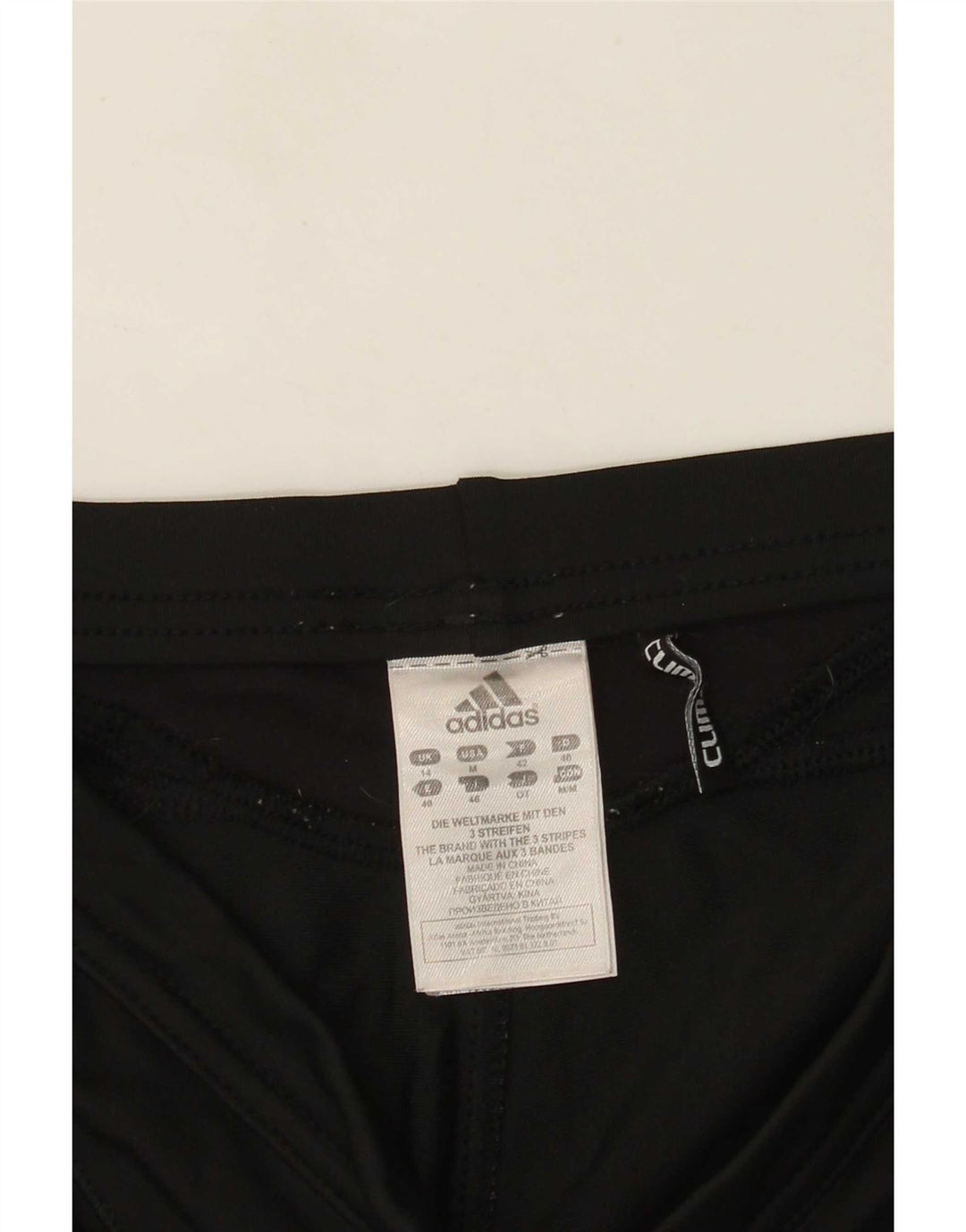 Adidas Womens Climalite Capri Tracksuit Trousers UK 14 Medium Black