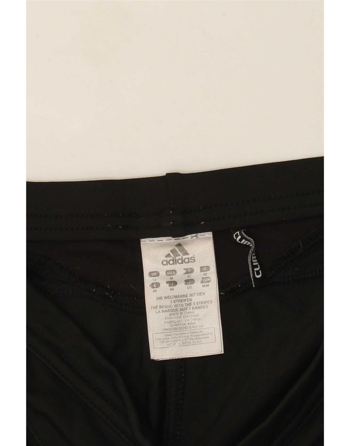 Adidas Womens Climalite Capri Tracksuit Trousers UK 14 Medium Black