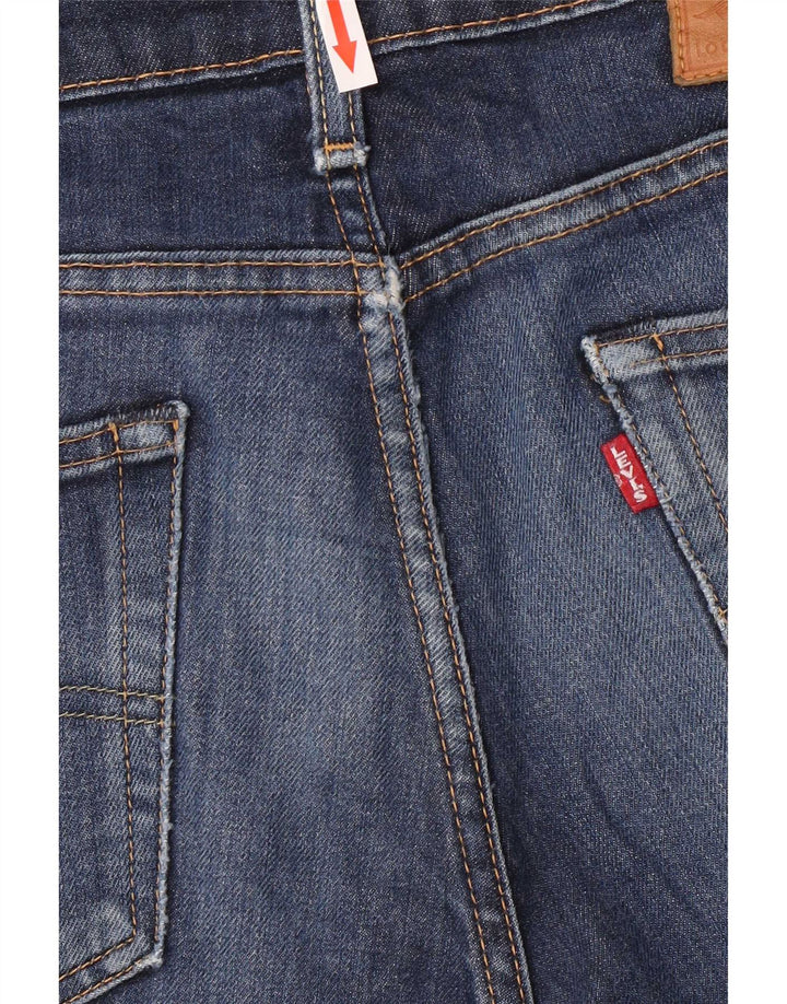 Levi's Mens 511 Slim Jeans W34 L34 Blue Cotton