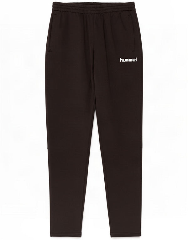 Hummel Mens Graphic Tracksuit Trousers Medium Black Polyester