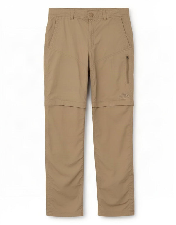 The North Face Mens Straight Cargo Trousers W30 L31 Beige Nylon