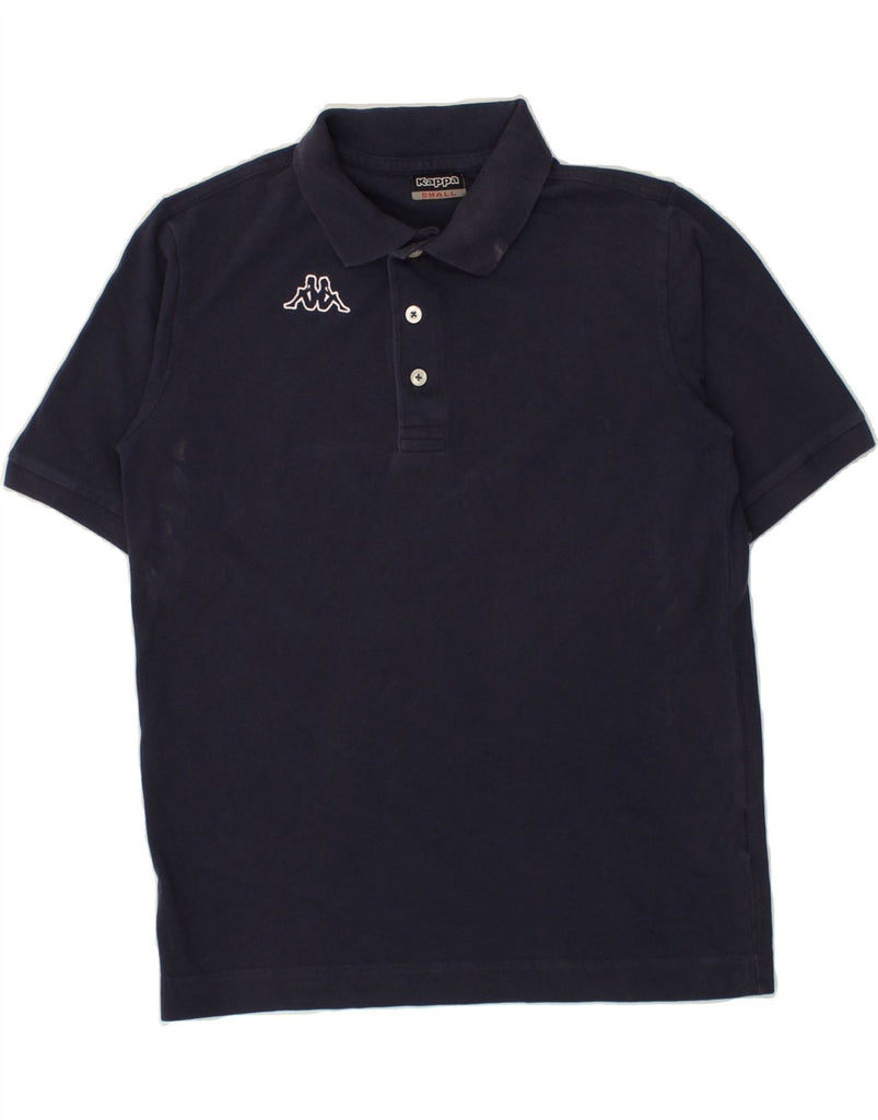 KAPPA Mens Polo Shirt Small Navy Blue Cotton | Vintage Kappa | Thrift | Second-Hand Kappa | Used Clothing | Messina Hembry 