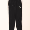 Puma Mens Tracksuit Trousers Joggers Medium Black Colourblock Polyester