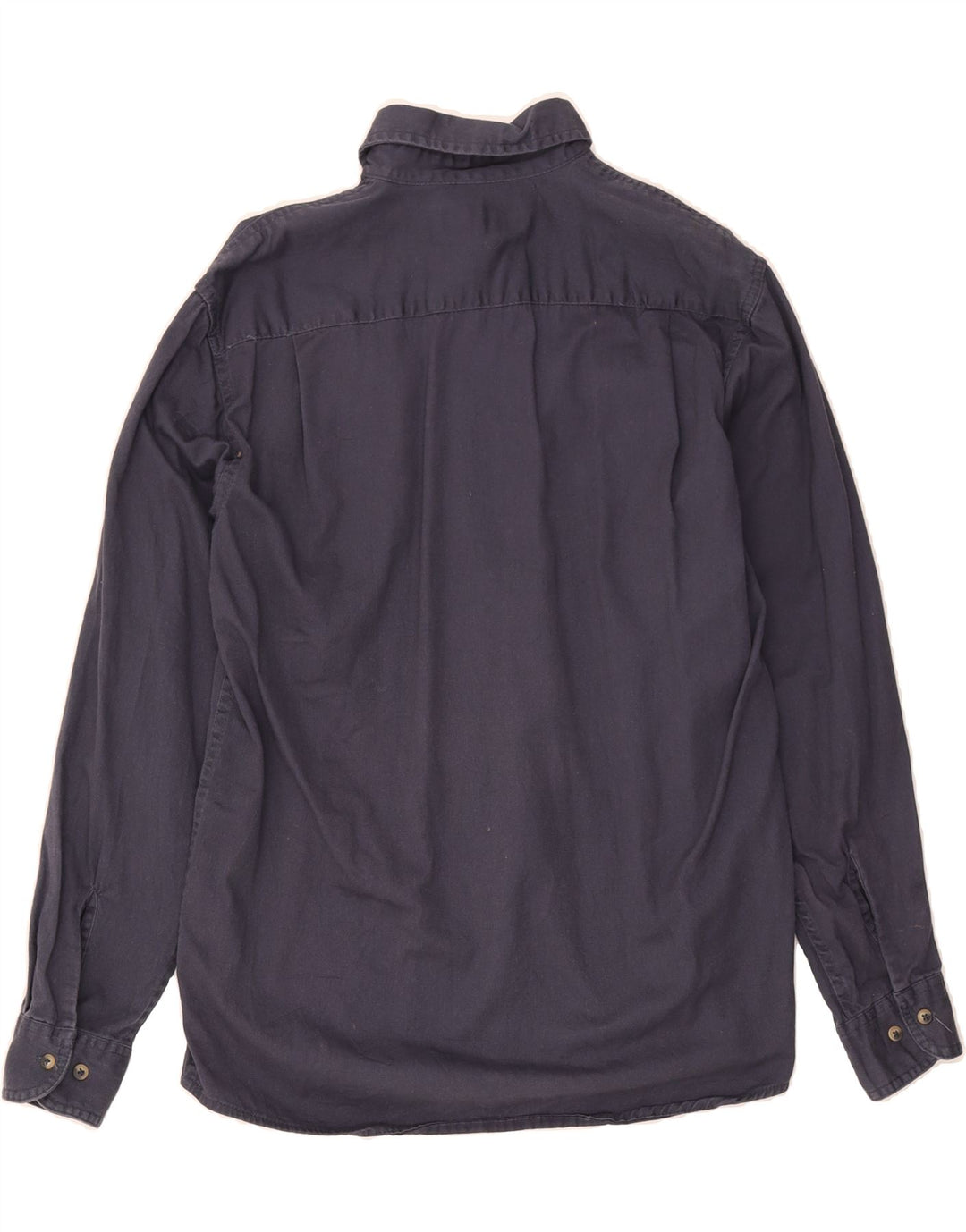 WRANGLER Mens Shirt Medium Navy Blue Cotton Vintage Wrangler and Second-Hand Wrangler from Messina Hembry 