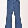 BENETTON Womens Bootcut Jeans W28 L30 Blue Cotton | Vintage Benetton | Thrift | Second-Hand Benetton | Used Clothing | Messina Hembry 