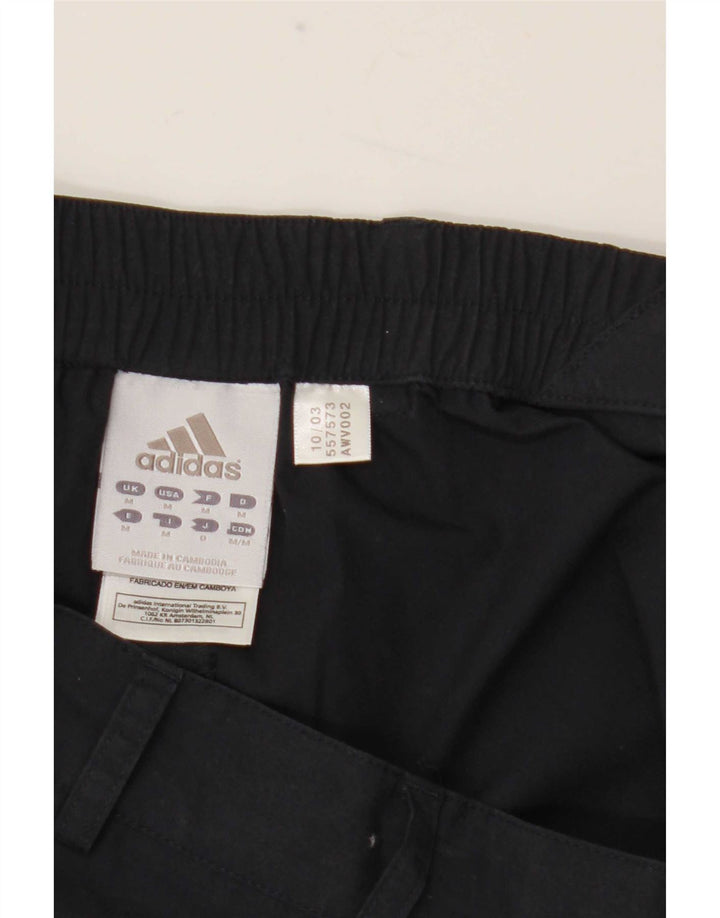 Adidas Mens Straight Cargo Trousers Medium W32 L31 Navy Blue Polyester