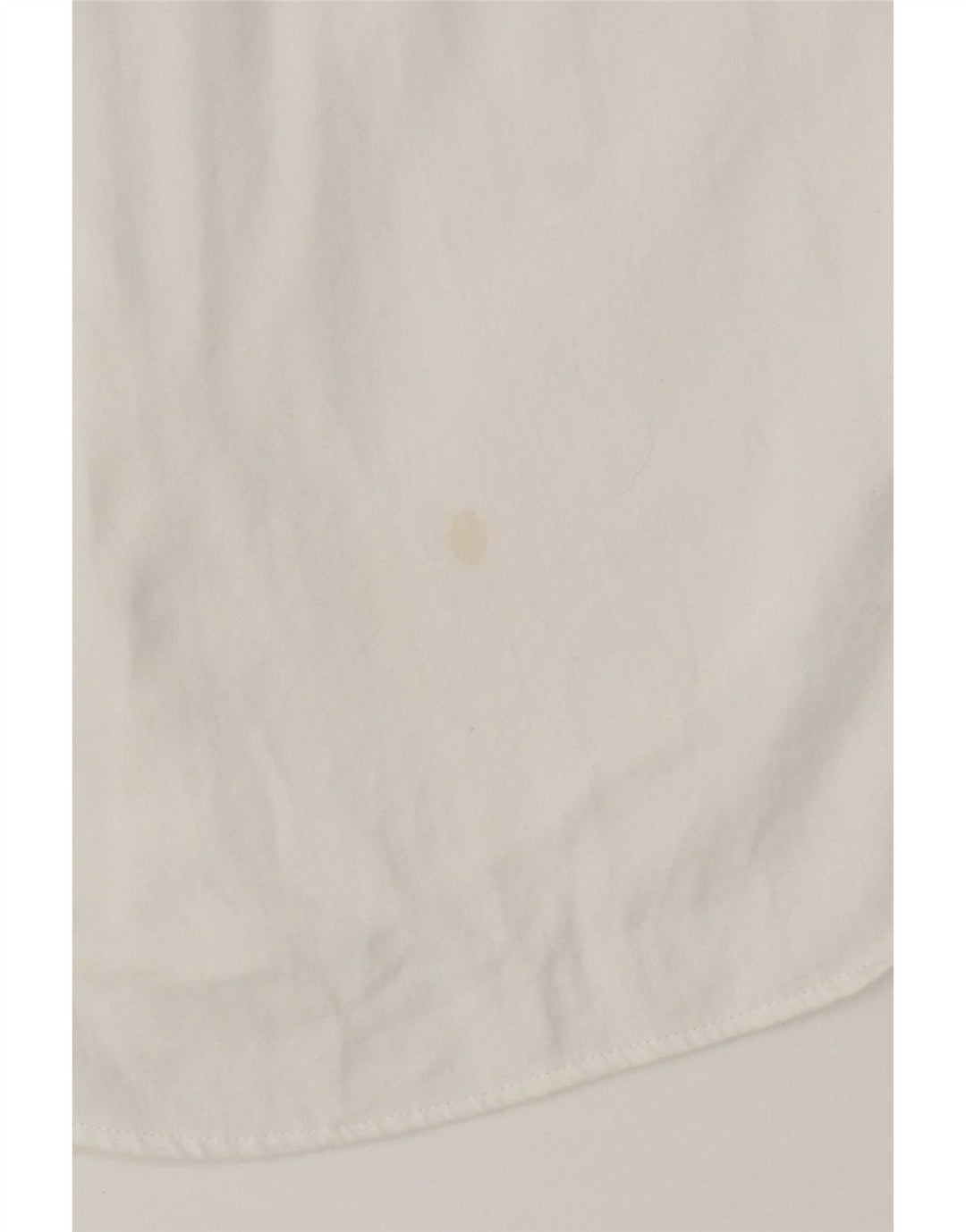 Calvin Klein Mens Slim Fit Shirt Size 15 Medium White Cotton