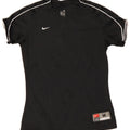 NIKE Womens Graphic T-Shirt Top US 8/10 Medium Black Polyester Vintage Nike and Second-Hand Nike from Messina Hembry 