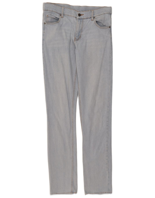 Cheap Monday Womens Slim Jeans W31 L34 Blue Cotton