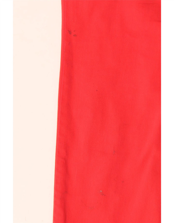 Liu Jo Womens Slim Casual Trousers W30 L26 Red