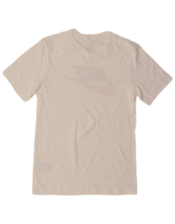 Nike Mens Graphic T-Shirt Top Small White Cotton