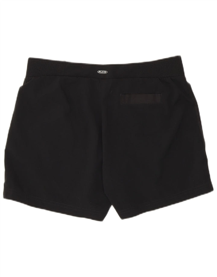 Reebok Womens Shorts UK 12 Medium W30 Black Polyester