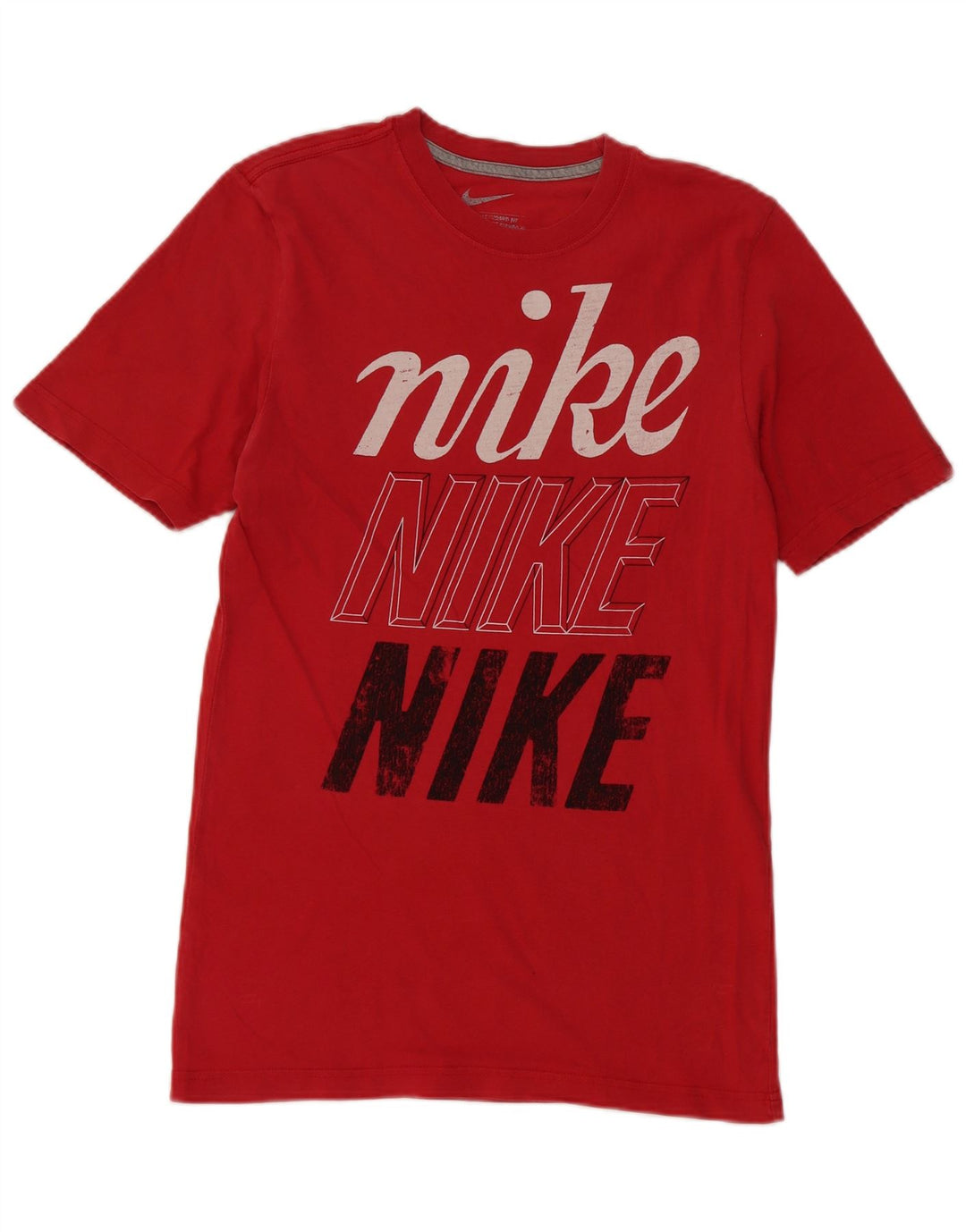 Nike Mens Standard Fit Graphic T-Shirt Top Small Red