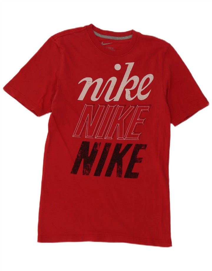 Nike Mens Standard Fit Graphic T-Shirt Top Small Red