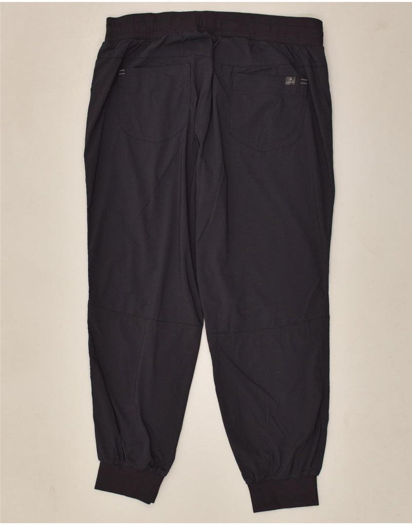 L.L.BEAN Womens Tracksuit Trousers Joggers UK 16 Large Grey Nylon | Vintage L.L.Bean | Thrift | Second-Hand L.L.Bean | Used Clothing | Messina Hembry 