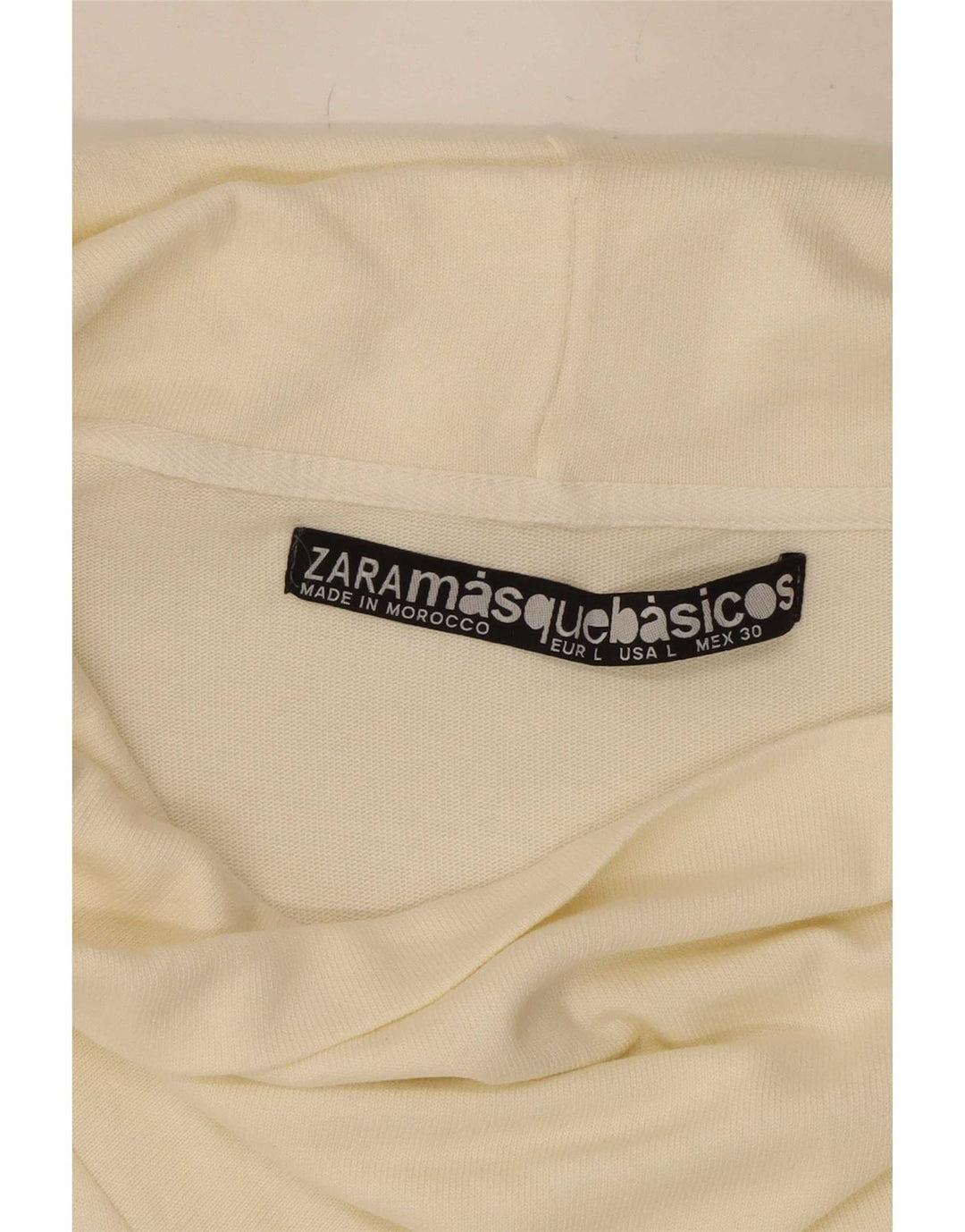 Zara Womens Shift Dress UK 14 Large Off White