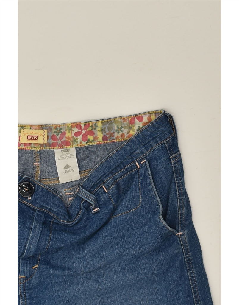 LEVI'S Womens Denim Shorts US 16 2XL W38  Blue Cotton | Vintage Levi's | Thrift | Second-Hand Levi's | Used Clothing | Messina Hembry 