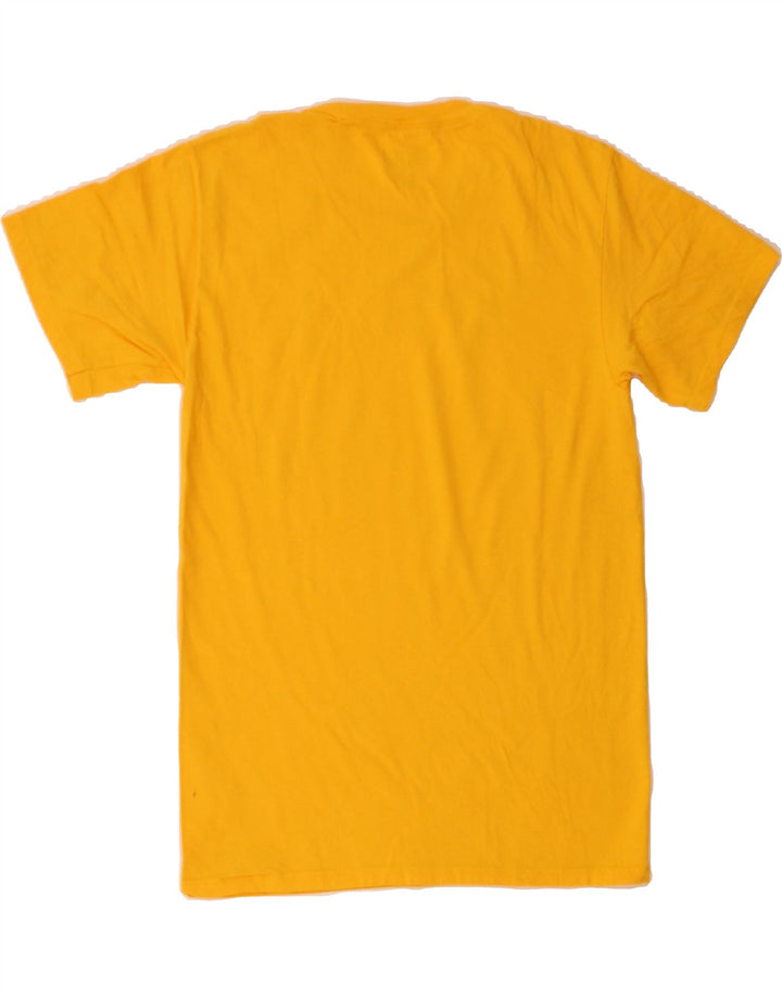 CHAMPION Mens T-Shirt Top Small Yellow Cotton Vintage Champion and Second-Hand Champion from Messina Hembry 