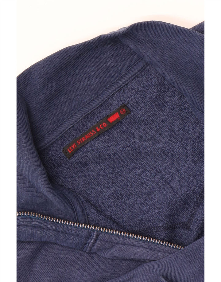 LEVI'S Mens Tracksuit Top Jacket Medium Navy Blue