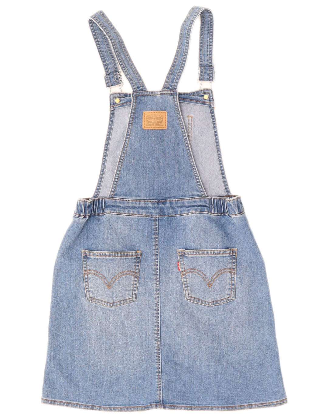 Levi's Womens Dungarees Denim Skirt W30 Medium Blue