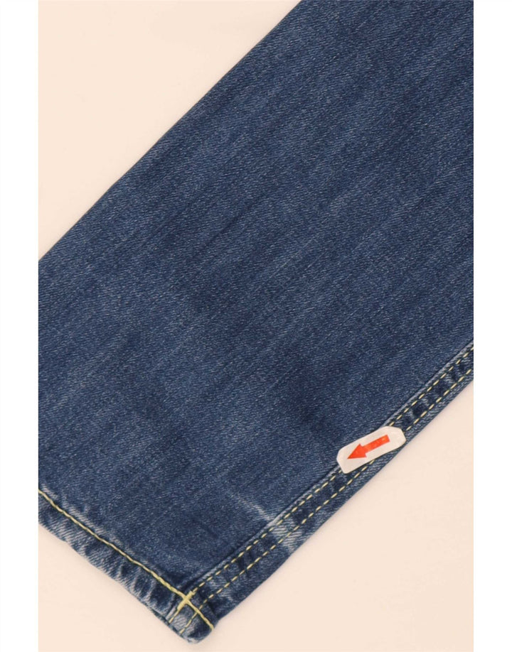 Dondup Womens Slim Jeans W33 L32 Blue Cotton