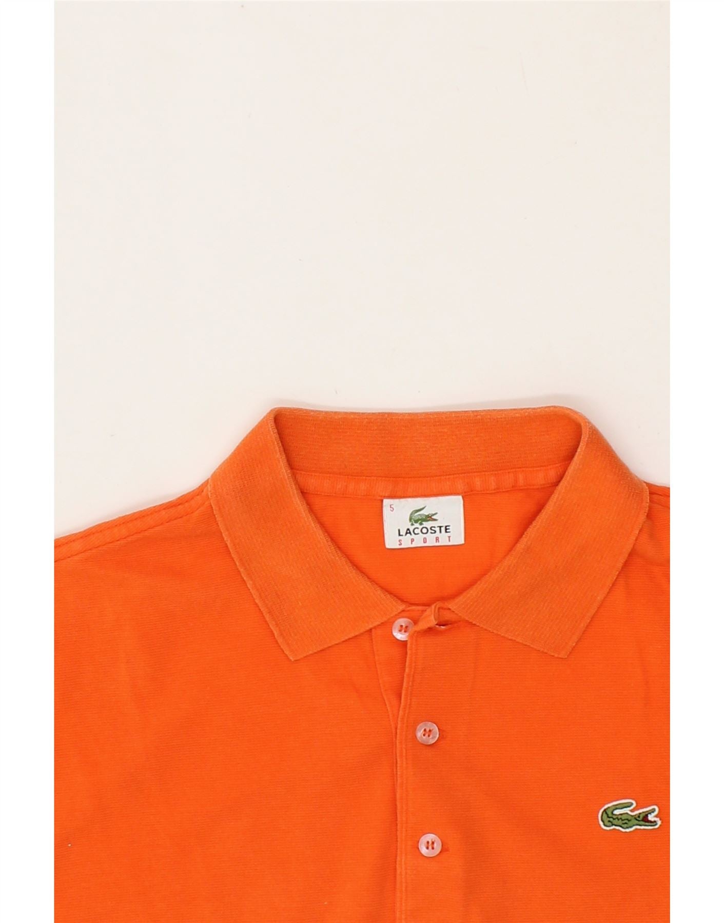 Orange lacoste polo online