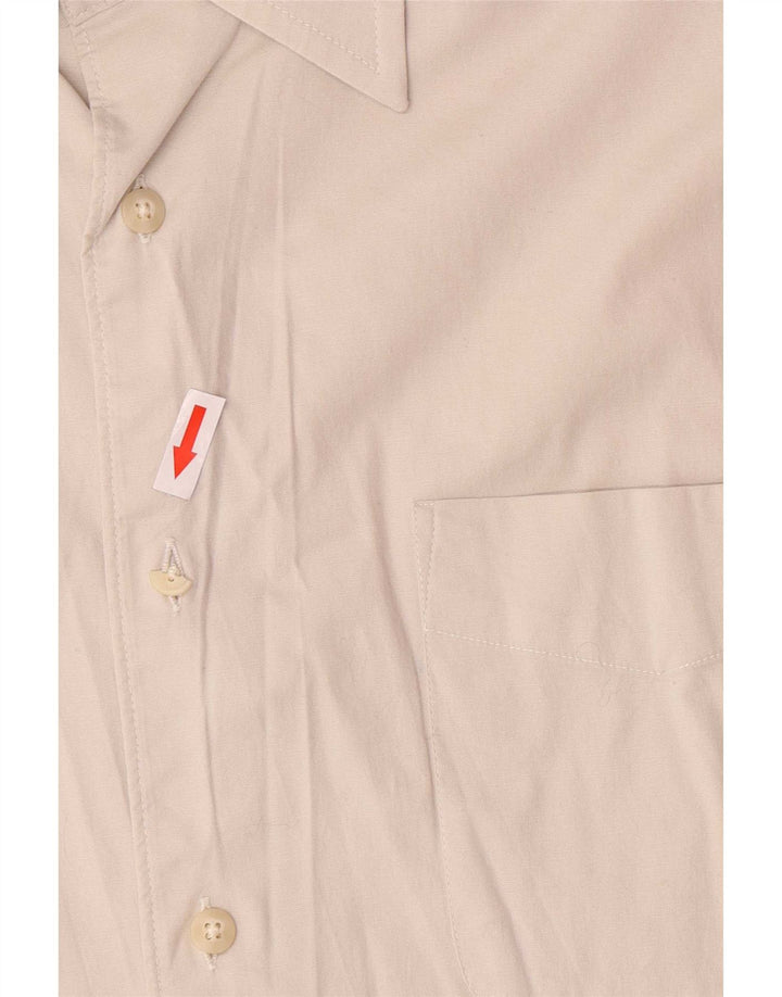 Dockers Mens Shirt Large Grey Cotton