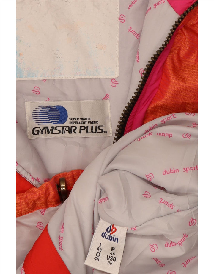 Vintage Mens Hooded Ski Jacket IT 46 Small Multicoloured Colourblock