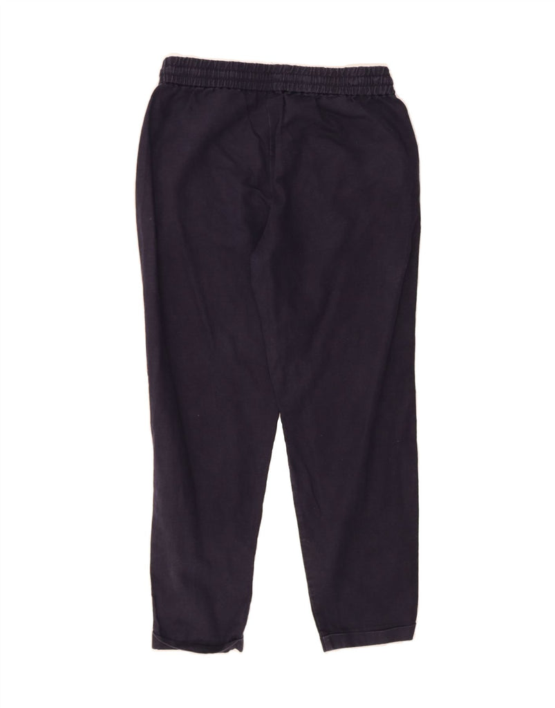 J. CREW Womens Straight Casual Trousers US 4 Small W26 L25  Navy Blue Vintage J. Crew and Second-Hand J. Crew from Messina Hembry 