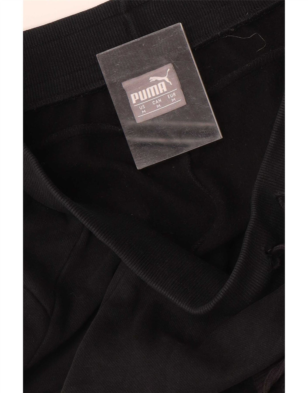 Puma Womens Graphic Tracksuit Trousers Joggers UK 14 Medium  Black