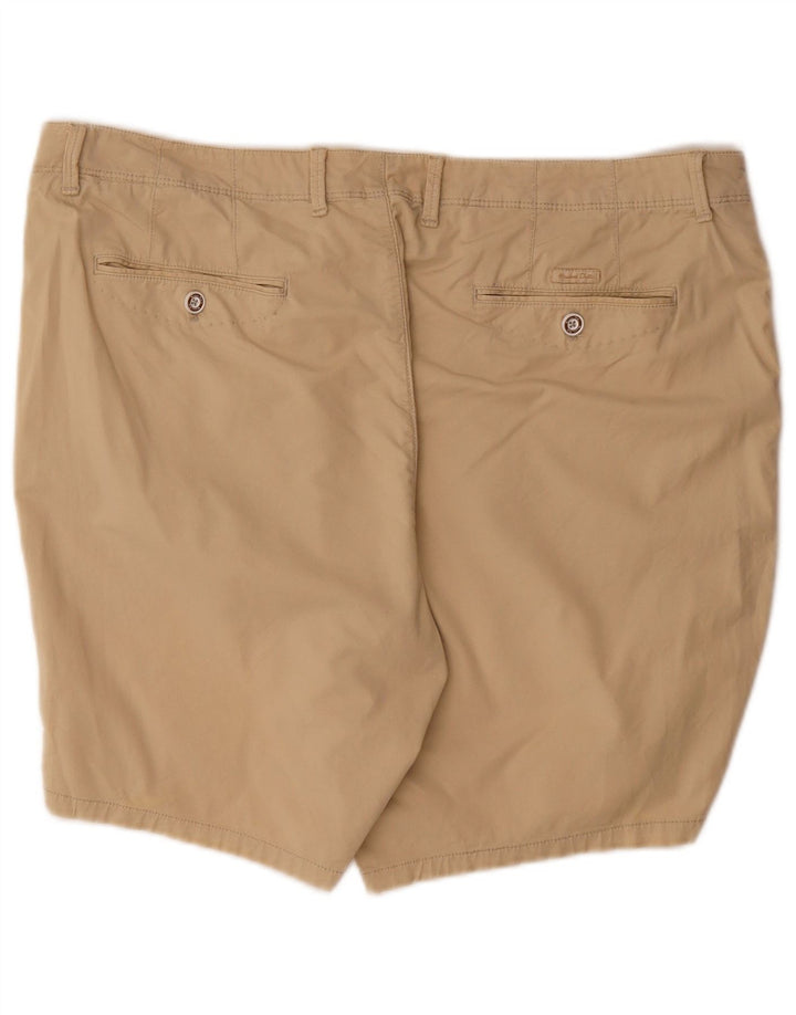 MASSIMO DUTTI Mens Chino Shorts EU 48 XL W38  Beige Cotton