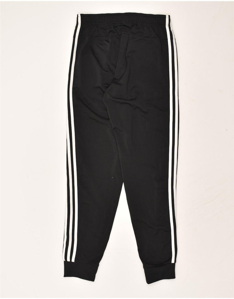 ADIDAS Mens Tracksuit Trousers Joggers Small Black Polyester | Vintage Adidas | Thrift | Second-Hand Adidas | Used Clothing | Messina Hembry 