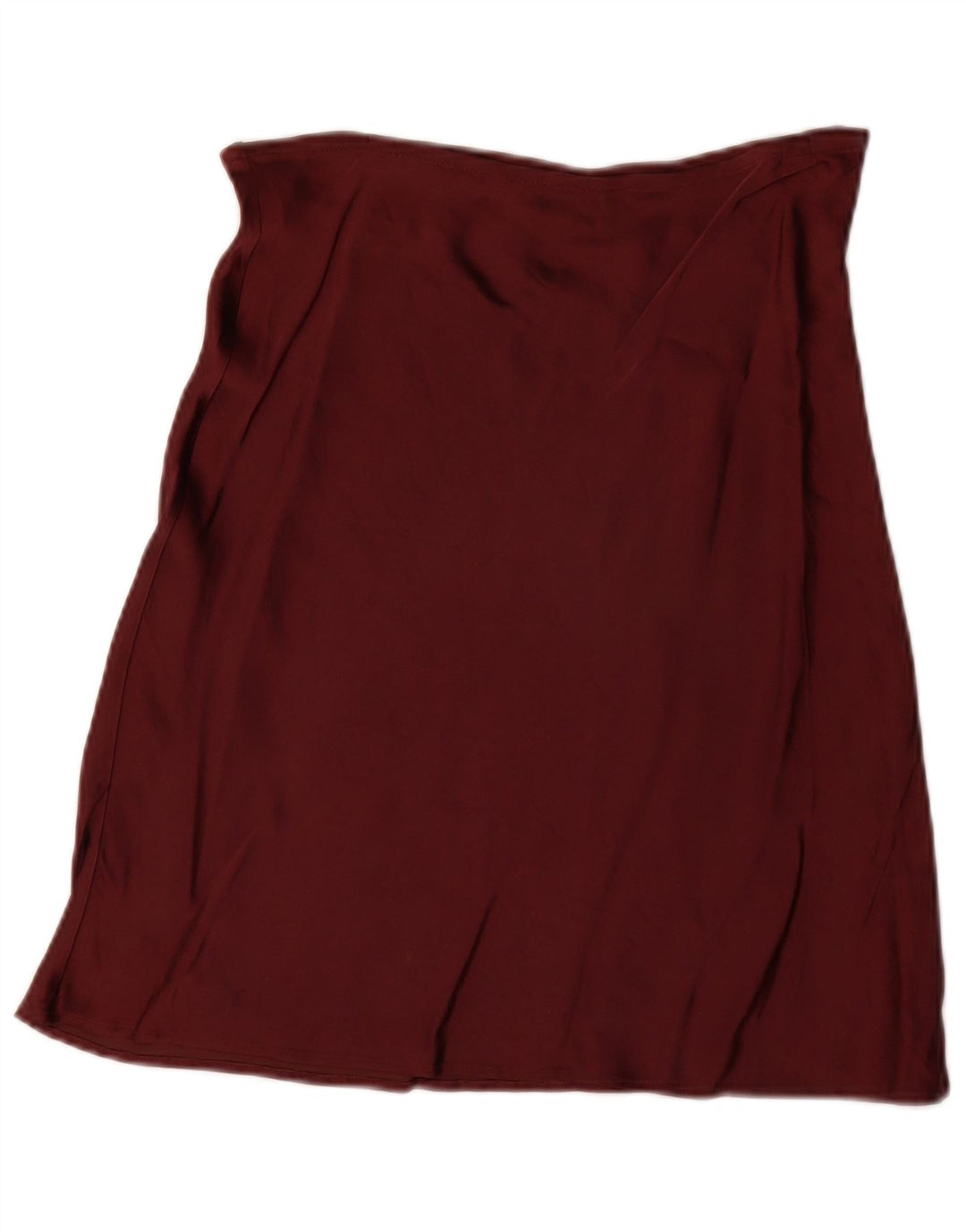 NICO NICO Womens A-Line Skirt IT 40 Small W28  Burgundy Acetate